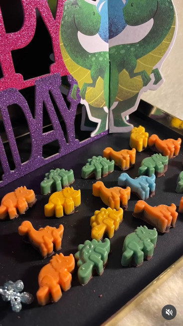 Chocolate gift box with pastel packaging